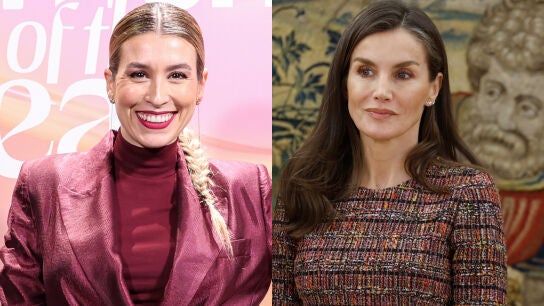 Eva Soriano y la reina Letizia