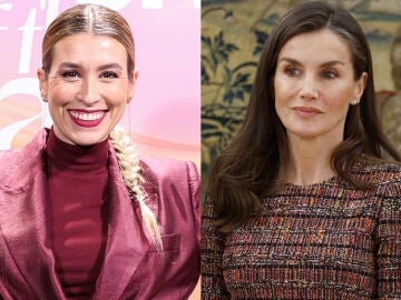 Eva Soriano y la reina Letizia