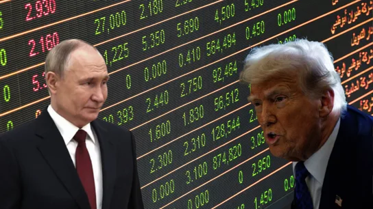 Imagen de Donald Trump y su homólogo ruso, Vladimir Putin. Imagen de Donald Trump y su homólogo ruso, Vladimir Putin.