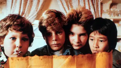 Los protagonistas de Los Goonies Los protagonistas de Los Goonies