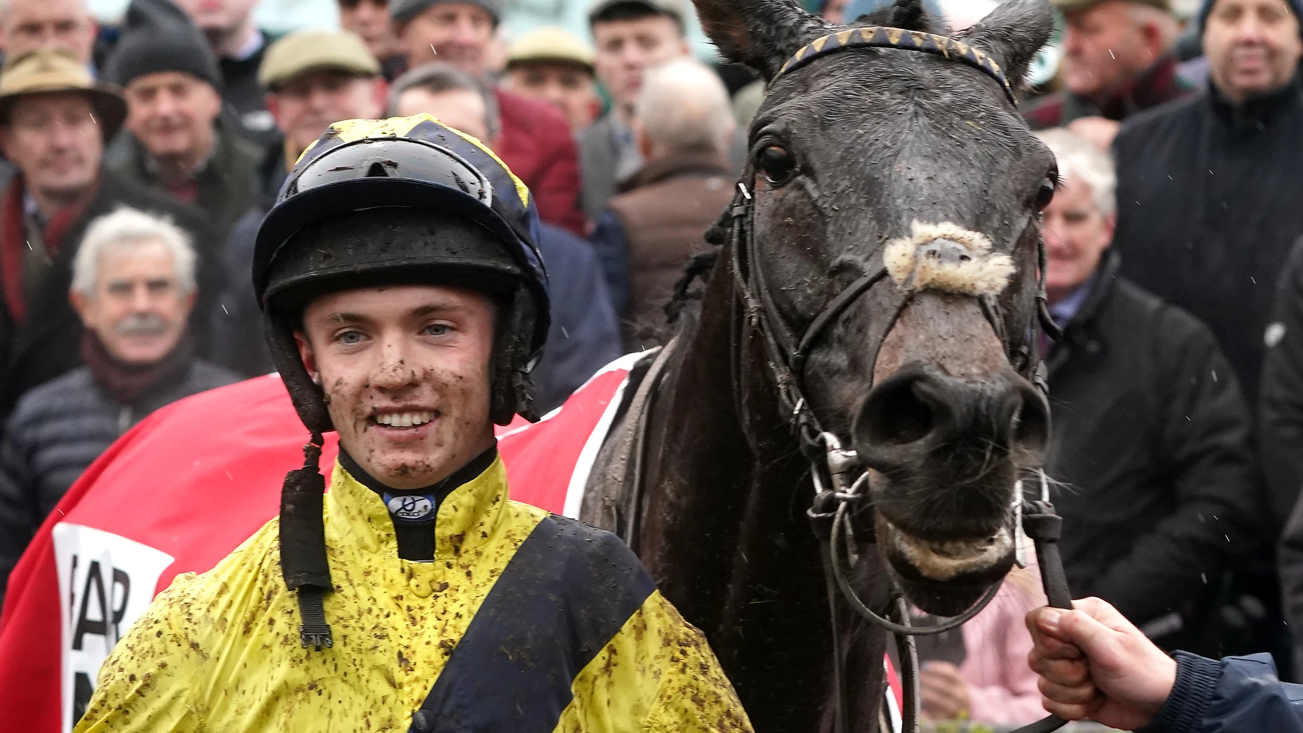 Michael O'Sullivan durante una carrera en 2022 Michael O'Sullivan durante una carrera en 2022
