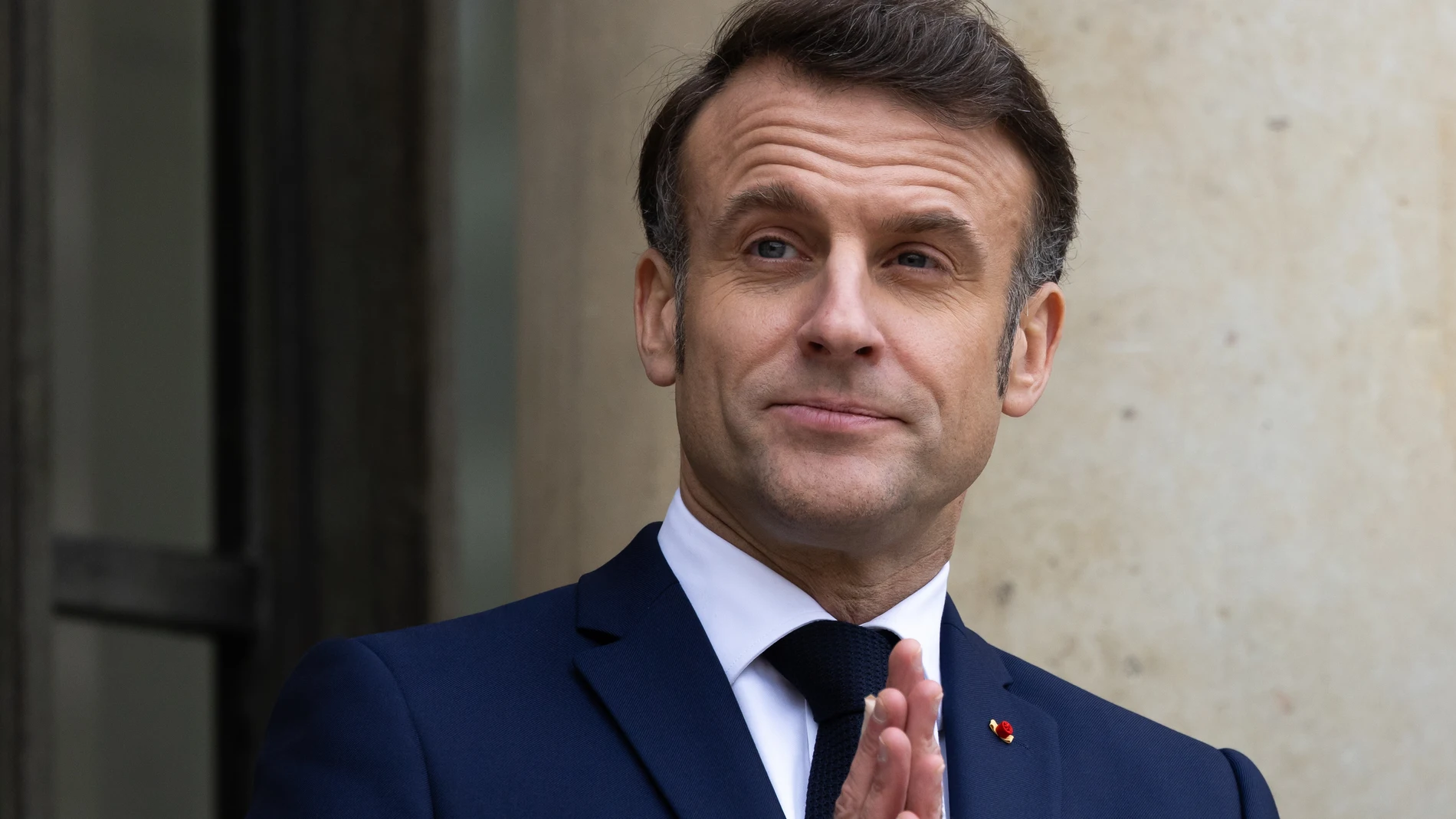 Imagen de archivo de Emmanuel Macron, presidente de Francia Imagen de archivo de Emmanuel Macron, presidente de Francia