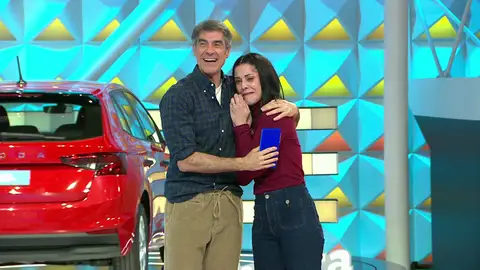 Belén en La ruleta de la suerte Belén en La ruleta de la suerte