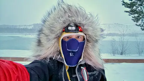 La aventura de Joaquín Candel con temperaturas de -40ºc La aventura de Joaquín Candel con temperaturas de -40ºc