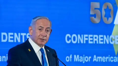 El Primer Ministro de Israel, Benjamín Netanyahu El Primer Ministro de Israel, Benjamín Netanyahu