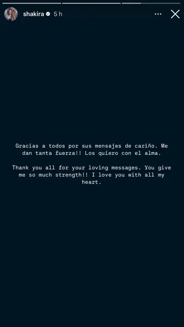 Historia de @Shakira Historia de @Shakira