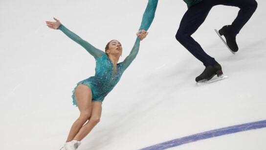 La patinadora espa&ntilde;ola Laura Barquero