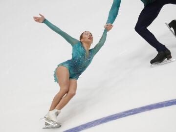 La patinadora española Laura Barquero