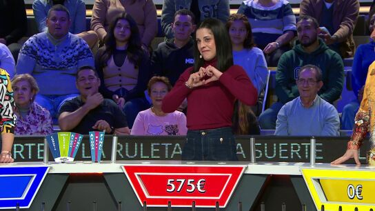 Bel&eacute;n La ruleta de la suerte 