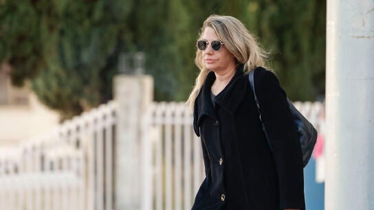 La asesora de Moncloa, Cristina &Aacute;lvarez, en los juzgados de Plaza Castilla