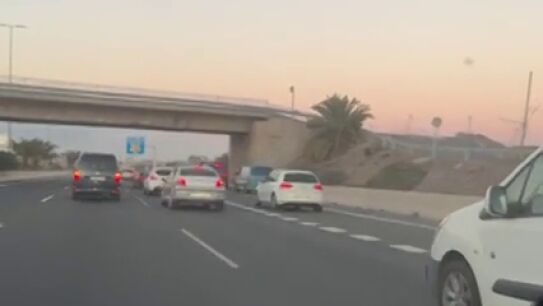 Recorre 12 kil&oacute;metros en sentido contrario por una autov&iacute;a en Gran Canaria