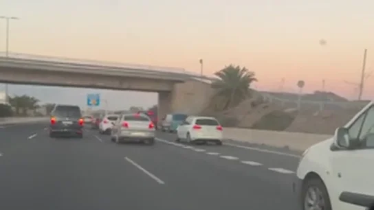 Recorre 12 kilómetros en sentido contrario por una autovía en Gran Canaria Recorre 12 kilómetros en sentido contrario por una autovía en Gran Canaria