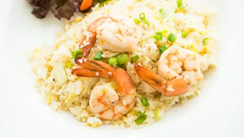 Arroz con gambas Arroz con gambas