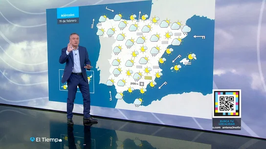 La previsión del tiempo de Roberto Brasero Antena 3 Noticias