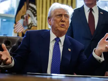 El presidente de Estados Unidos, Donald Trump El presidente de Estados Unidos, Donald Trump