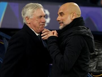 Ancelotti y Guardiola 