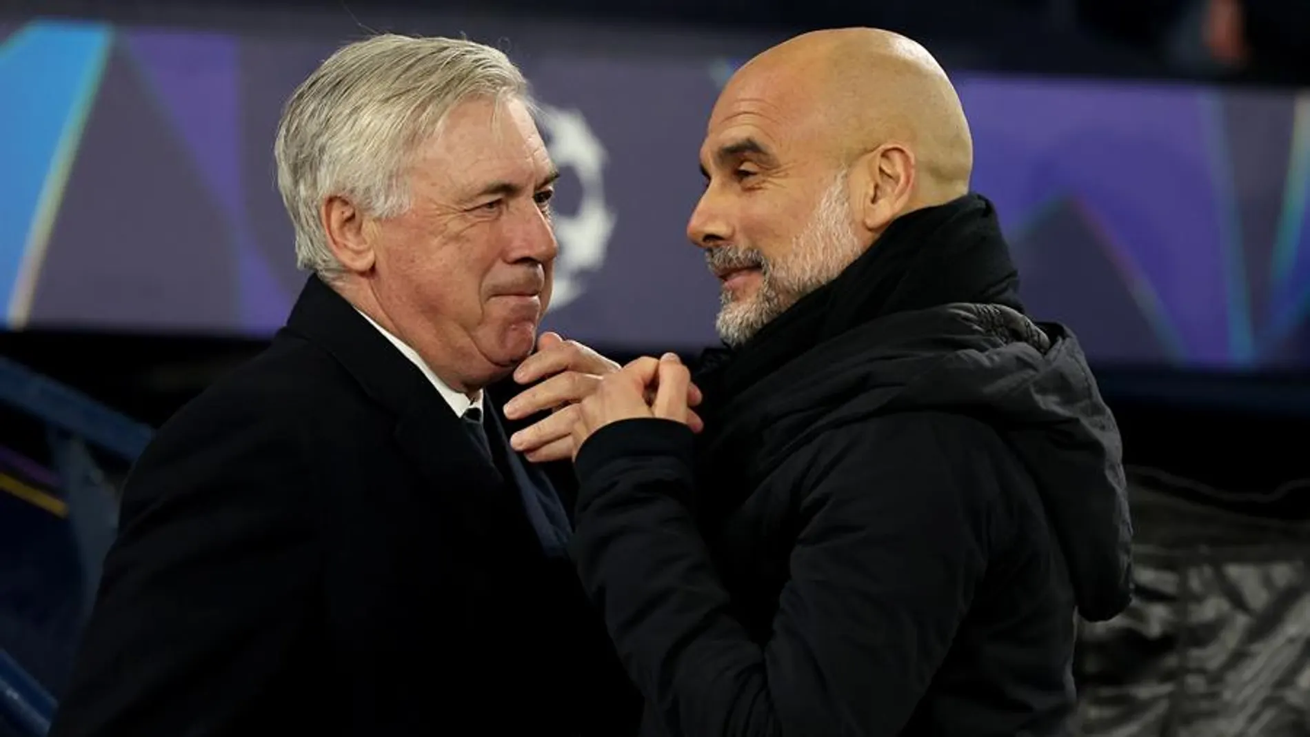 Ancelotti y Guardiola Ancelotti y Guardiola