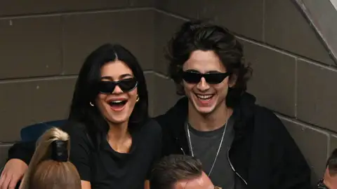 Kylie Jenner y Timothée Chalamet Kylie Jenner y Timothée Chalamet