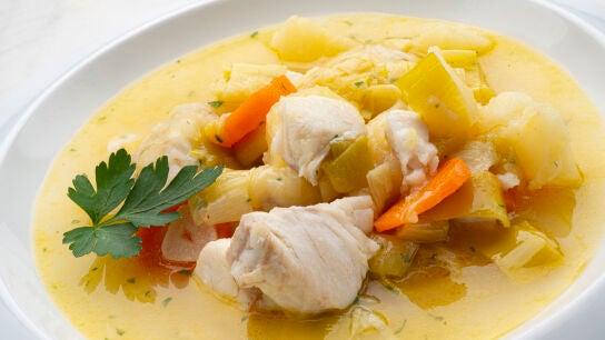 Porrusalda de merluza: la receta de Argui&ntilde;ano para disfrutar de un cl&aacute;sico de la cocina vasca