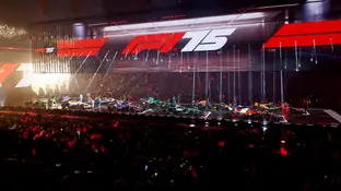 La presentación de la F1 en Londres por el 75º aniversario de la Fórmula 1 La presentación de la F1 en Londres por el 75º aniversario de la Fórmula 1