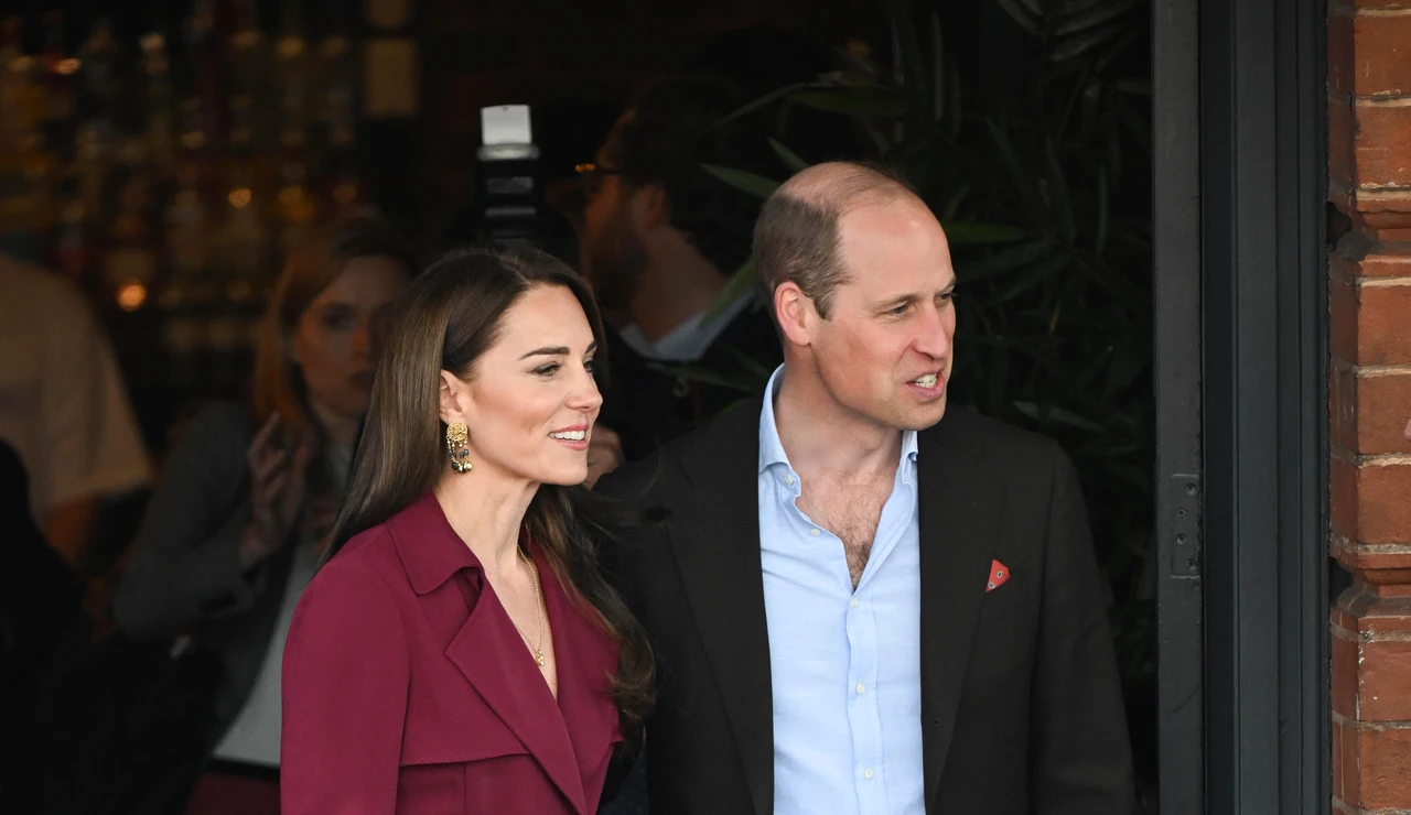 Kate Middleton y el príncipe Guillermo
