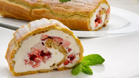 Rulo de pasta choux relleno: una receta fácil para triunfar en la cocina Rulo de pasta choux relleno: una receta fácil para triunfar en la cocina