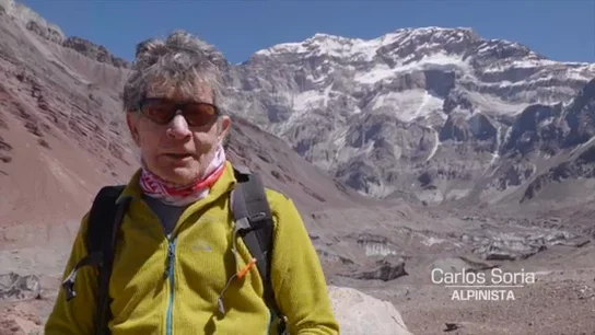 Carlos Soria, a 1.000 metros de la cumbre del Aconcagua a sus 86 años Carlos Soria, a 1.000 metros de la cumbre del Aconcagua a sus 86 años