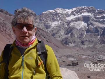 Carlos Soria, a 1.000 metros de la cumbre del Aconcagua a sus 86 años