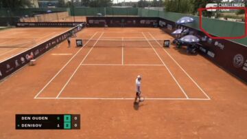 Suspenden un partido de un torneo ATP por un tiroteo y una nube de gas lacrimógeno