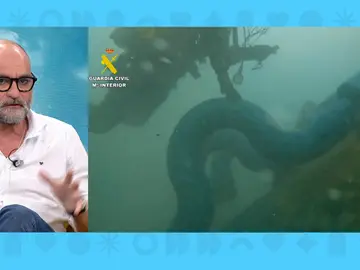 Raúl García, en Espejo Público. Raúl García, en Espejo Público.