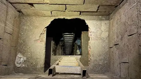 "Túnel de la droga" que conecta Ceuta con Marruecos "Túnel de la droga" que conecta Ceuta con Marruecos