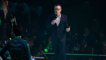 Andy Cowell, jefe de Aston Martin, en el O2 de Londres