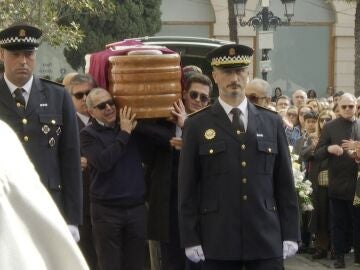 Funeral del exalcalde de Gandia Arturo Torró.