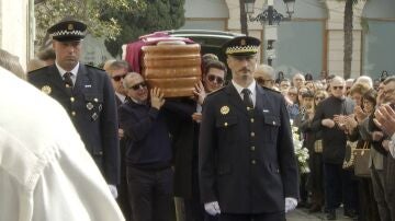 Funeral del exalcalde de Gandia Arturo Torró.