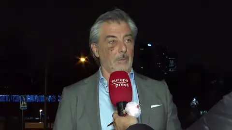 Jaime Ostos Jr. con el ojo morado Jaime Ostos Jr. con el ojo morado