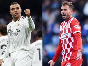 Kylian Mbappé y Cristhian Stuani