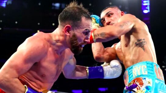 Sandor Mart&iacute;n en un combate