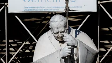 Imagen del hospital Gemelli. Imagen del hospital Gemelli.