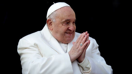 Imagen de archivo del papa Francisco.