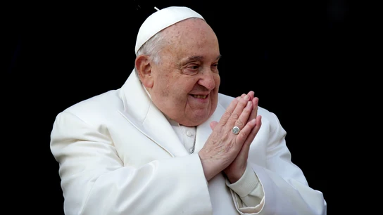 Imagen de archivo del papa Francisco. Imagen de archivo del papa Francisco.