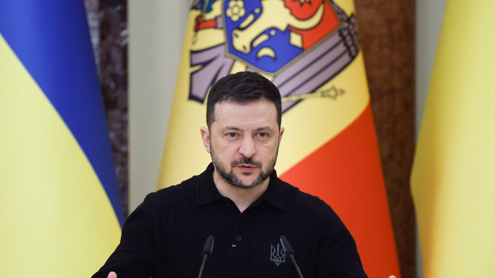 Foto de archivo del presidente ucraniano Volodímir Zelenski Foto de archivo del presidente ucraniano Volodímir Zelenski