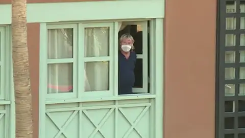 Primer confinamiento en España por el covid Cinco años del confinamiento en el hotel de Tenerife, el ensayo de la pandemia