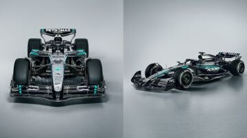 Imágenes del W16, el nuevo monoplaza de Mercedes