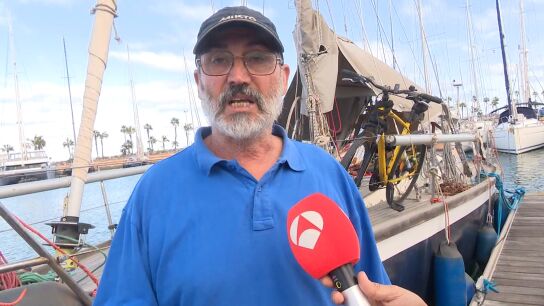 Antonio P&eacute;rez, residente en el puerto de Las Palmas