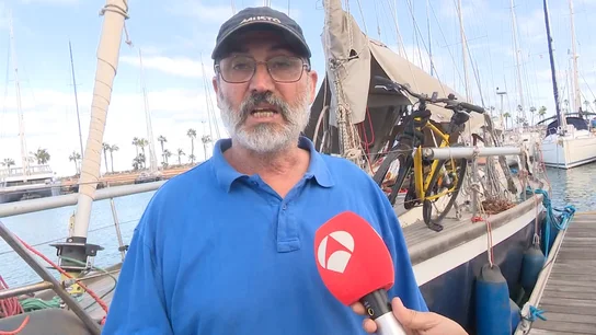 Antonio Pérez, residente en el puerto de Las Palmas Antonio Pérez, residente en el puerto de Las Palmas