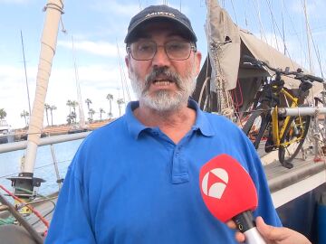 Antonio Pérez, residente en el puerto de Las Palmas