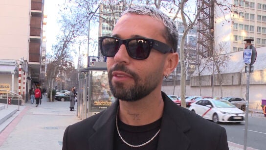 Omar S&aacute;nchez haciendo declaraciones a Europa Press
