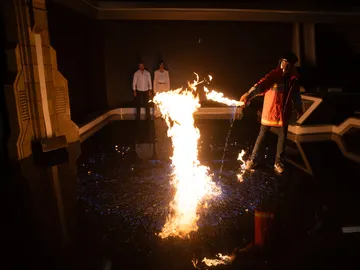 Marron impresiona a Vanesa Martín con su 'fuego líquido': "¡Qué bonito!" Marron impresiona a Vanesa Martín con su 'fuego líquido': "¡Qué bonito!"