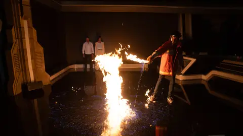 Marron impresiona a Vanesa Martín con su 'fuego líquido': "¡Qué bonito!" Marron impresiona a Vanesa Martín con su 'fuego líquido': "¡Qué bonito!"