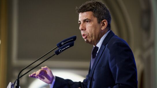 El president de la Generalitat Valenciana, Carlos Maz&oacute;n